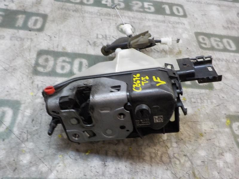 Recambio de cerradura puerta trasera izquierda para citroën c3 exclusive referencia OEM IAM 9800624880  