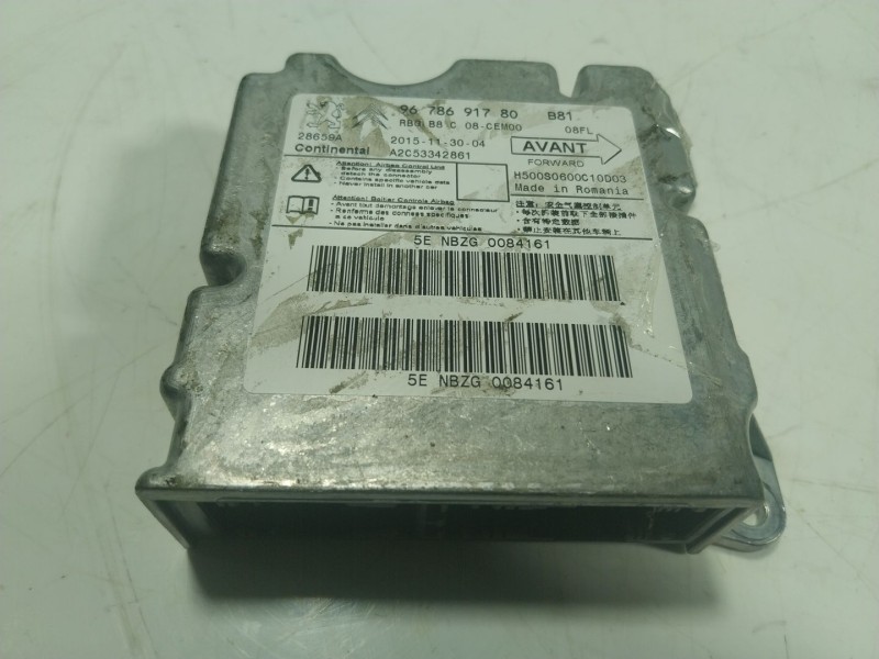 Recambio de centralita airbag para citroën ds5 2.0 blue-hdi fap referencia OEM IAM 9678691780 9678691780 