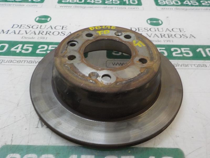 Recambio de disco freno trasero para hyundai i30 1.6 crdi cat referencia OEM IAM 584111H100  