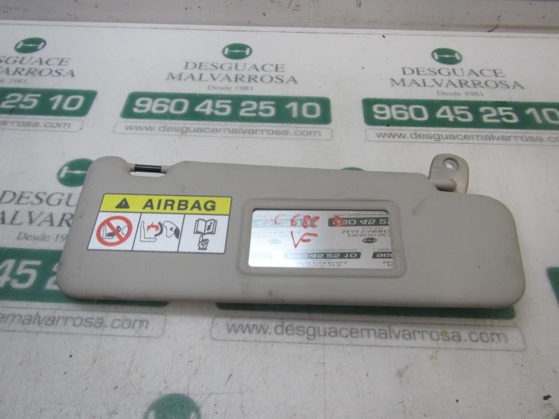 Recambio de parasol derecho para dacia sandero essential referencia OEM IAM 964006011R  