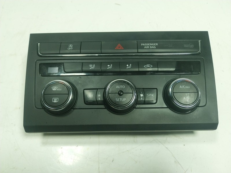 Recambio de mando climatizador para seat leon (5f1) 1.6 tdi referencia OEM IAM 5F0907044AKYMS 5F0907044AK 