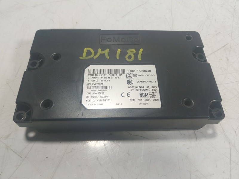 Recambio de modulo electronico para ford tourneo courier (c4a) 1.0 ecoboost cat referencia OEM IAM 2117587 D1BT14D212NA 