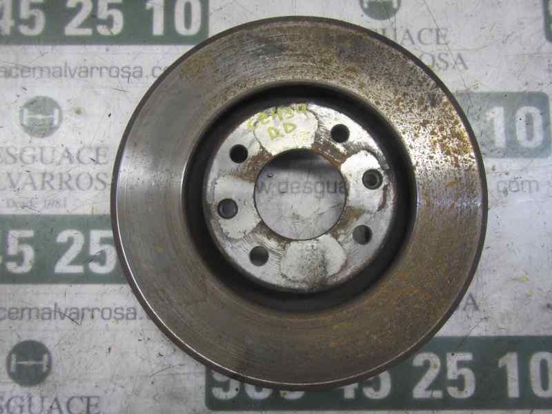 Recambio de disco freno delantero para peugeot 3008 1.6 hdi fap referencia OEM IAM   