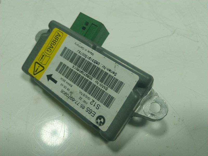 Recambio de centralita airbag para bmw serie 7 (e65/e66) 730ld referencia OEM IAM 65776970906 30697090601X 