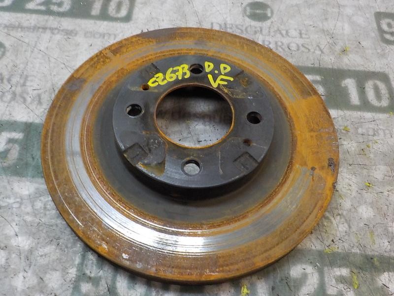 Recambio de disco freno delantero para citroën c-zero seduction referencia OEM IAM 1612090780  