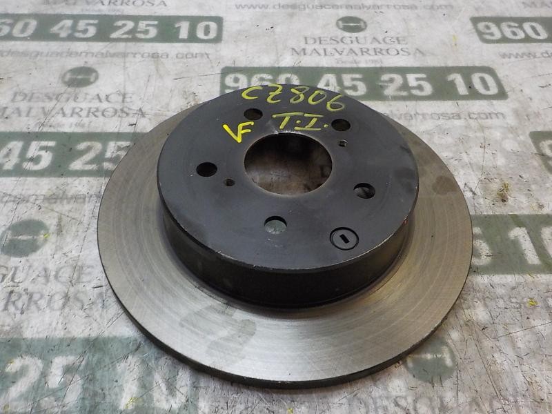 Recambio de disco freno trasero para toyota rav 4 2.0 d-4d cat referencia OEM IAM 4243142060  