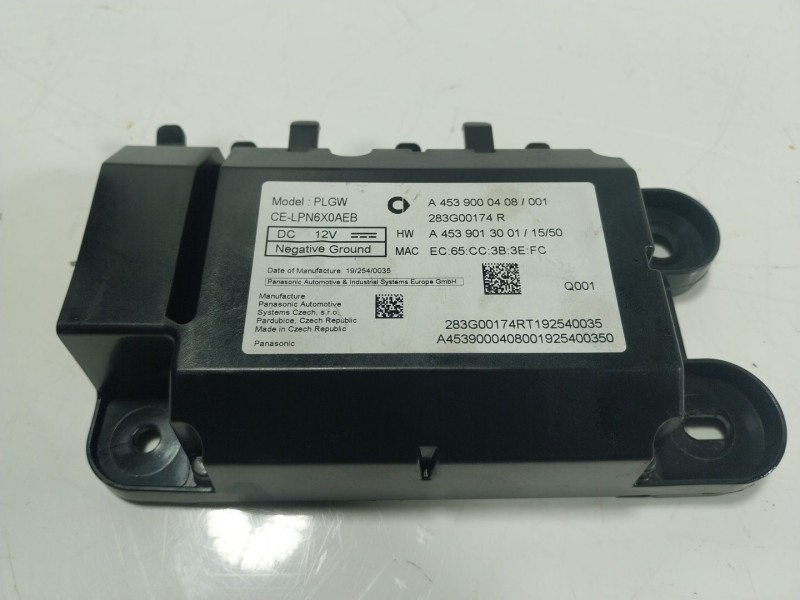 Recambio de modulo electronico para smart forfour ev eq 17.6 kwh referencia OEM IAM A4539000408 283G00174R 