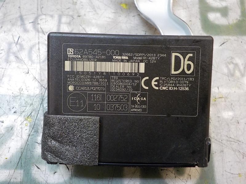 Recambio de modulo electronico para toyota rav 4 2.0 d-4d cat referencia OEM IAM 8978042191 8978042181 