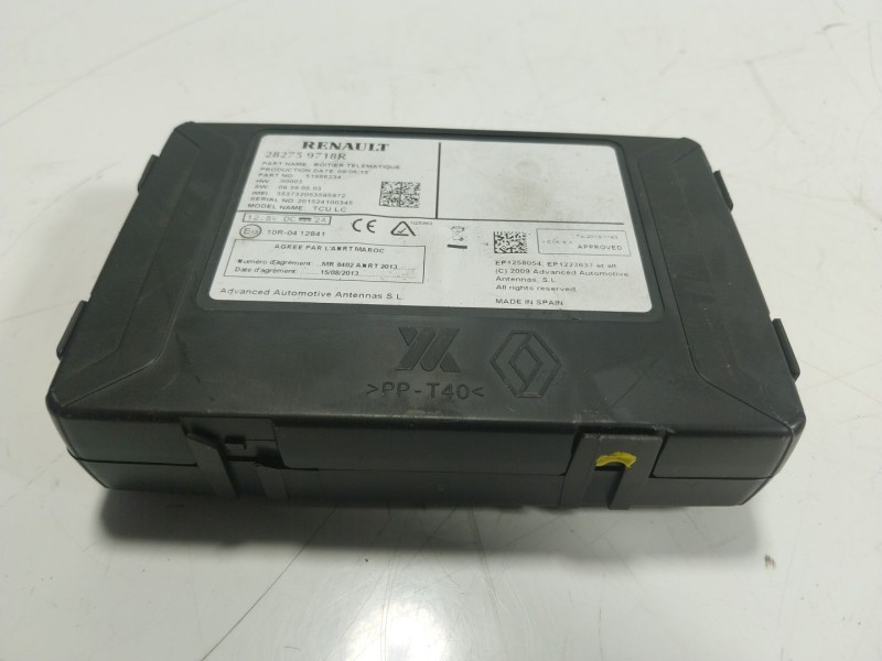 Recambio de modulo electronico para renault zoe 68 kw referencia OEM IAM  282759718R 