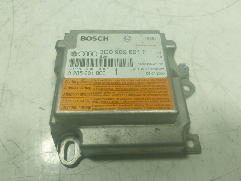 Recambio de centralita airbag para volkswagen touareg (7la) tdi r5 referencia OEM IAM 3D0909601F00B 3D0909601F 3D0909601M002