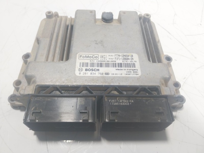 Recambio de centralita motor uce para ford transit courier 1.5 tdci cat referencia OEM IAM 2032181 FT7A12A650UB 
