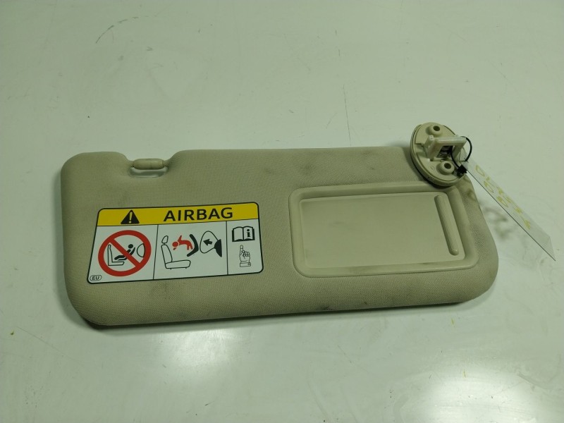 Recambio de parasol derecho para lexus ct 1.8 16v cat (híbrido) referencia OEM IAM 7431076300A1  