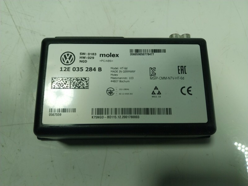 Recambio de modulo electronico para seat mii (kf1) electric referencia OEM IAM 12E035284B 12E035284 