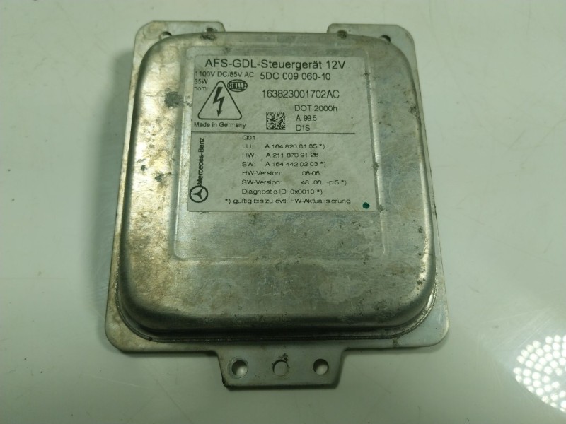 Recambio de centralita faros xenon para mercedes-benz clase m (w164) 6.2 v8 cat referencia OEM IAM A1648208185 5DC00906010 