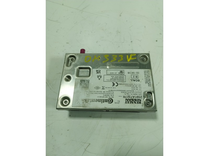 Recambio de modulo electronico para dacia sandero 0.9 tce referencia OEM IAM  2591A7327R 