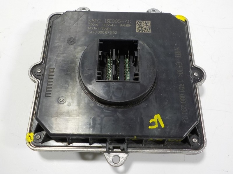 Recambio de centralita faros xenon para land rover range rover evoque evoque referencia OEM IAM  K8D213E005AC 