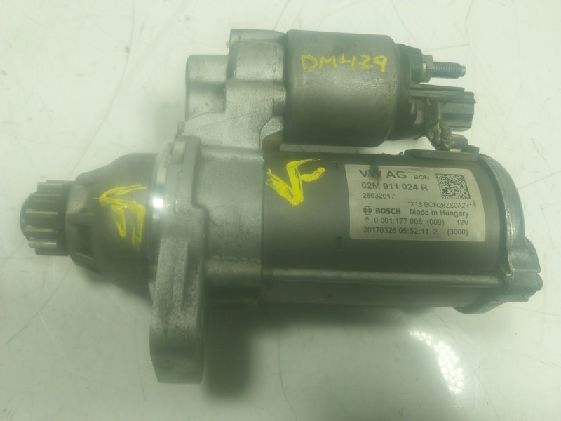 Recambio de motor arranque para seat ibiza (6p1) 1.2 tsi referencia OEM IAM 02M911021H 02M911024R 