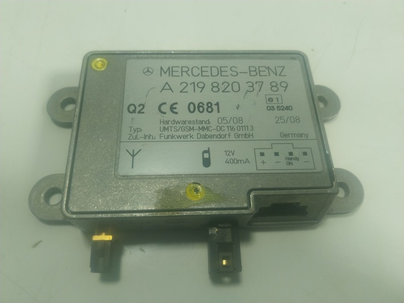 Recambio de modulo electronico para mercedes-benz clase m (w164) 6.2 v8 cat referencia OEM IAM A2198203789 A2198203789 