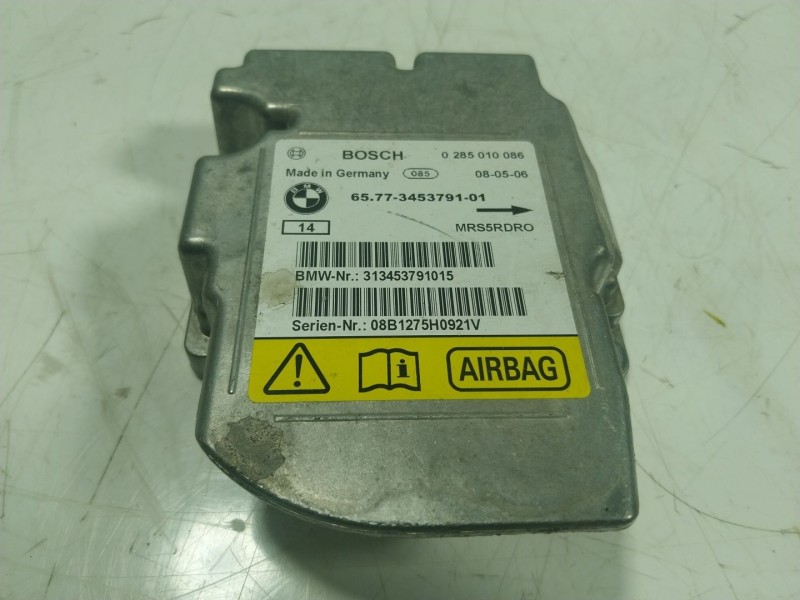 Recambio de centralita airbag para bmw x3 (e83) 3.0 turbodiesel cat referencia OEM IAM 65773453791 345379101 