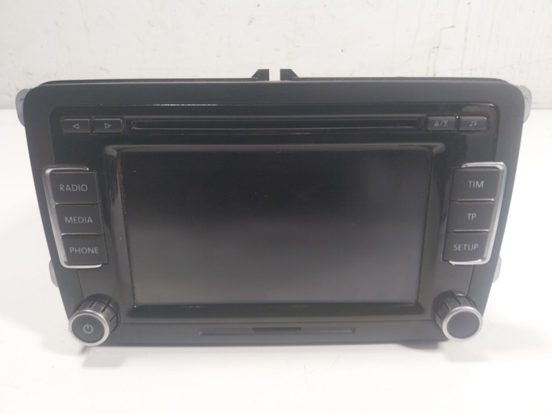 Recambio de sistema audio / radio cd para volkswagen tiguan (5n1) 2.0 tdi referencia OEM IAM 3C8057195X 3C8035195 