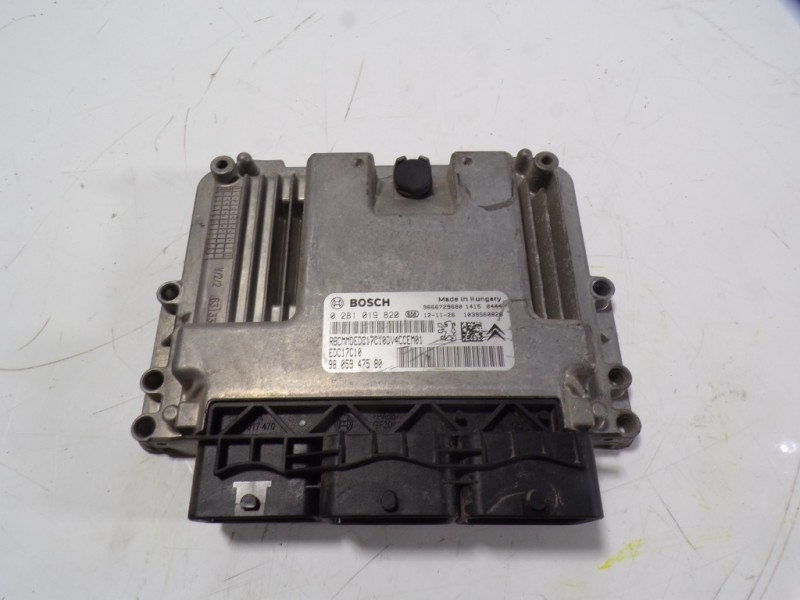 Recambio de centralita motor uce para peugeot 208 1.4 hdi fap referencia OEM IAM 1608085180 9805947580 0281019820