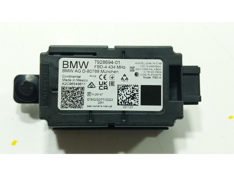 Recambio de modulo electronico para bmw x6 (g06, f96) xdrive 30 d mild-hybrid referencia OEM IAM 61357928682 7928694 