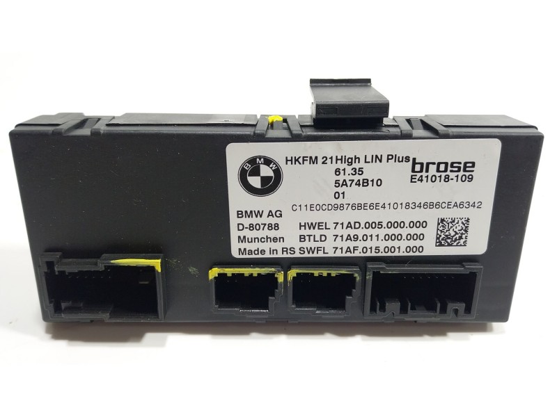 Recambio de modulo electronico para bmw x5 (g05, f95) xdrive 30 d mild-hybrid referencia OEM IAM 61355A74B10 61355A74B10 