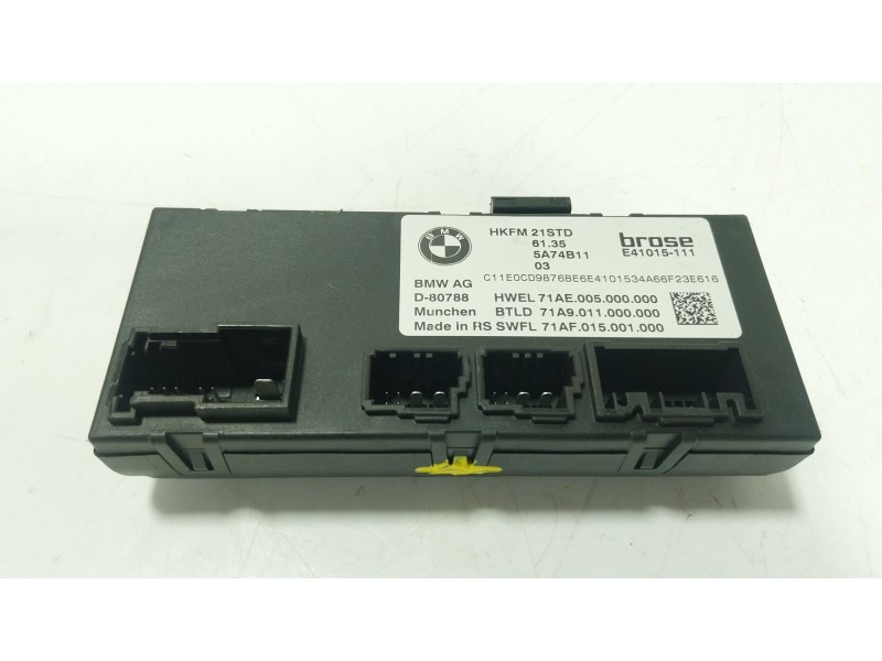 Recambio de modulo electronico para bmw x6 (g06, f96) xdrive m 60 i mild-hybrid referencia OEM IAM 61355A74B11 61355A74B11 