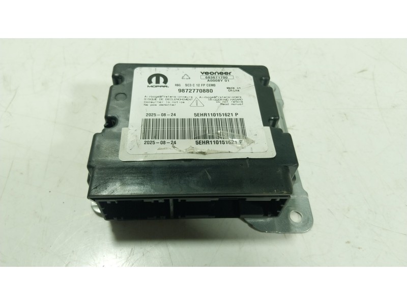 Recambio de centralita airbag para toyota proace furgoneta (mdz_) 1.5 d4d (mdz1) referencia OEM IAM  9872770880 