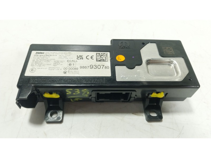 Recambio de modulo electronico para toyota proace furgoneta (mdz_) 1.5 d4d (mdz1) referencia OEM IAM  9867930780 