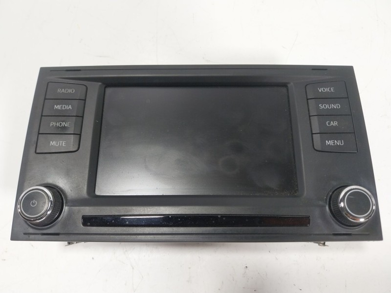 Recambio de pantalla multifuncion para seat leon (5f1) 2.0 tdi referencia OEM IAM  5F0919603 