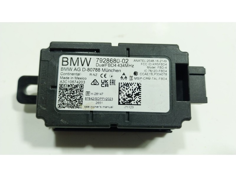 Recambio de modulo electronico para bmw x7 (g07) xdrive 40 d mild-hybrid referencia OEM IAM  7928680 