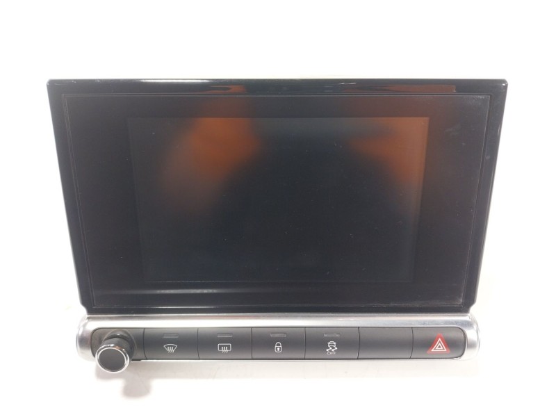 Recambio de pantalla multifuncion para citroën c4 cactus 1.2 thp 110 referencia OEM IAM  98010025ZD 