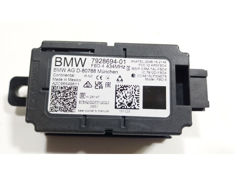 Recambio de modulo electronico para bmw x7 (g07) xdrive 40 d mild-hybrid referencia OEM IAM  7928694 