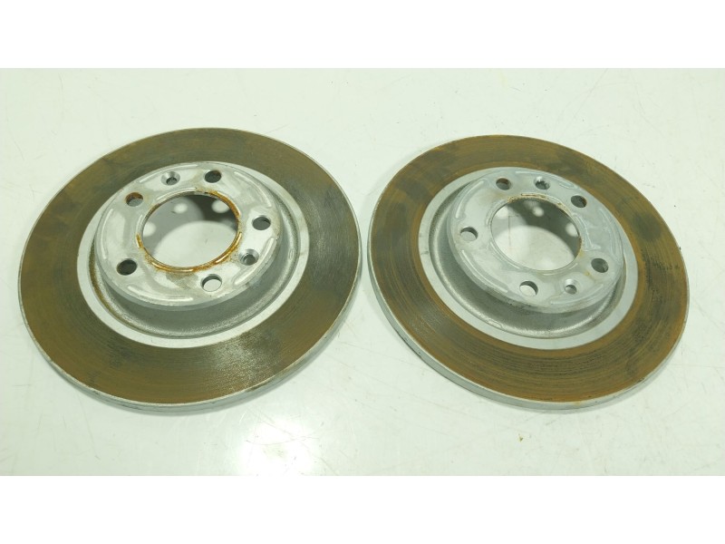 Recambio de disco freno trasero para toyota proace furgoneta (mdz_) 1.5 d4d (mdz1) referencia OEM IAM   