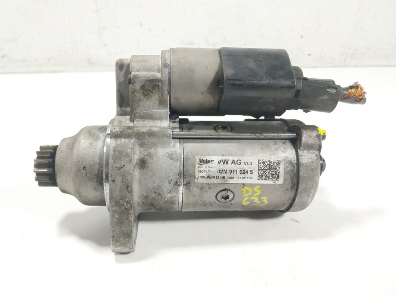 Recambio de motor arranque para seat leon (5f1) 2.0 tdi referencia OEM IAM  02M911024S 