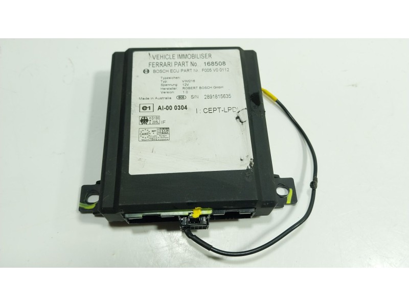 Recambio de modulo electronico para ferrari 360 spider (f131) 3.6 referencia OEM IAM 168508 168508 