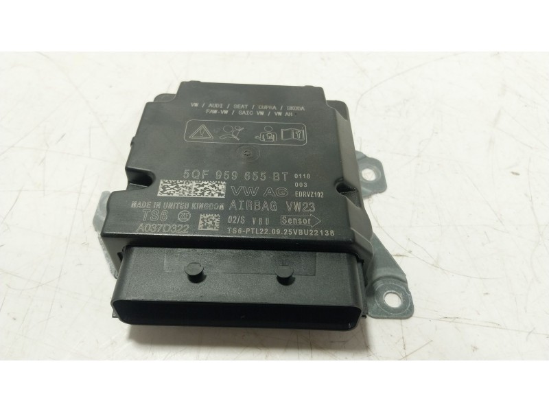 Recambio de centralita airbag para skoda karoq (nu7, nd7) 1.5 tsi referencia OEM IAM  5QF959655BT 