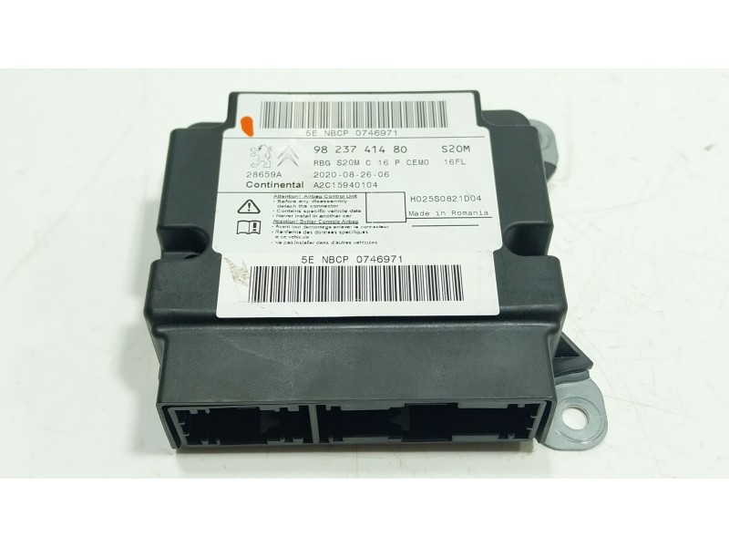 Recambio de modulo electronico para peugeot rifter 1.5 bluehdi 130 referencia OEM IAM  9823741480 
