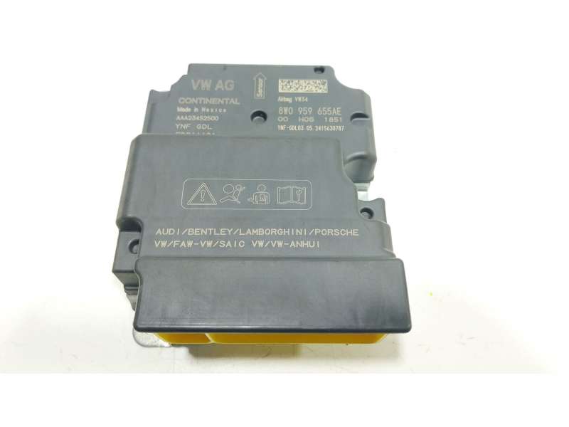 Recambio de centralita airbag para audi a4 b9 avant (8w5, 8wd) 30 tdi mild hybrid referencia OEM IAM  8W0959655AE 