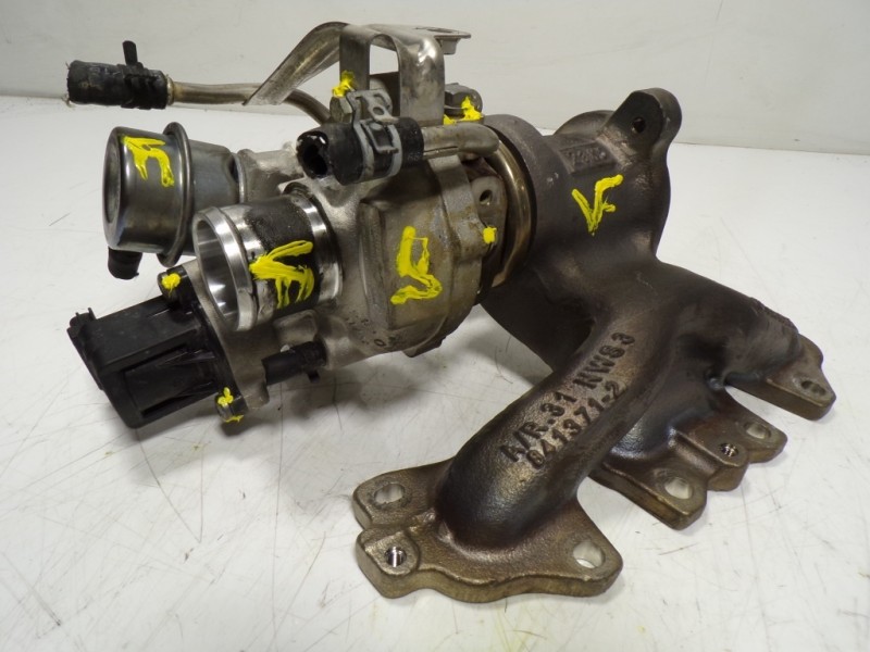 Recambio de turbocompresor para renault megane iv berlina 5p 1.2 tce energy referencia OEM IAM 144100054R H8201439411 TBA13528Y