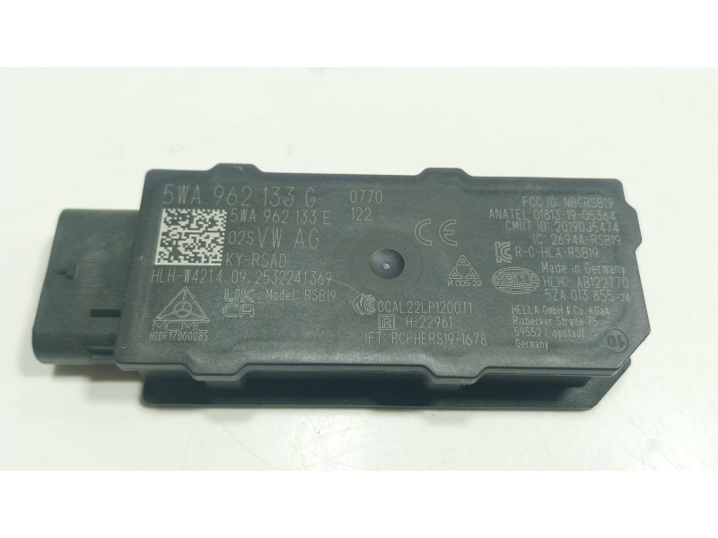 Recambio de modulo electronico para volkswagen tiguan 1.5 tsi referencia OEM IAM  5WA962133G 