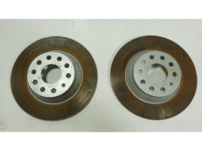 Recambio de disco freno trasero para volkswagen tiguan 2.0 tdi referencia OEM IAM   