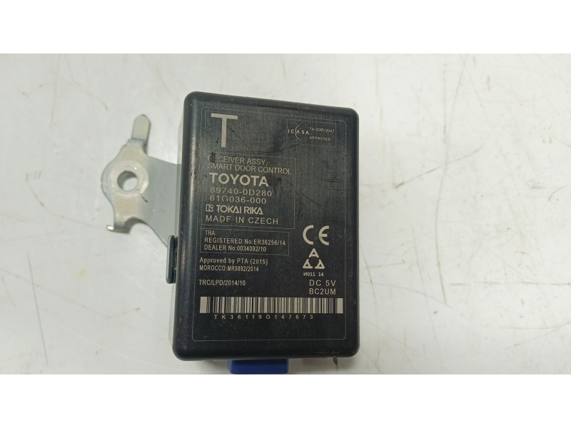 Recambio de modulo electronico para toyota yaris (_p13_) 1.5 (nsp131_) referencia OEM IAM  897400D280 