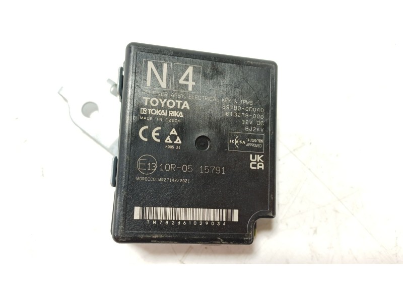 Recambio de modulo electronico para toyota yaris cross (mxp_) 1.5 hybrid (mxpj10) referencia OEM IAM  897B00D040 