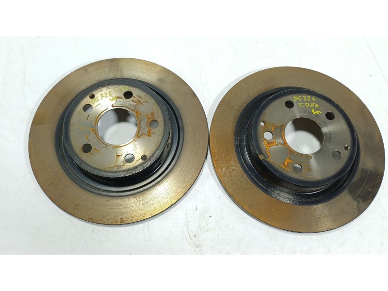 Recambio de disco freno trasero para toyota yaris cross (mxp_) 1.5 hybrid (mxpj10) referencia OEM IAM   