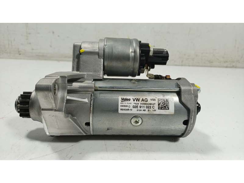 Recambio de motor arranque para volkswagen tiguan 2.0 tdi referencia OEM IAM  02E911022C 