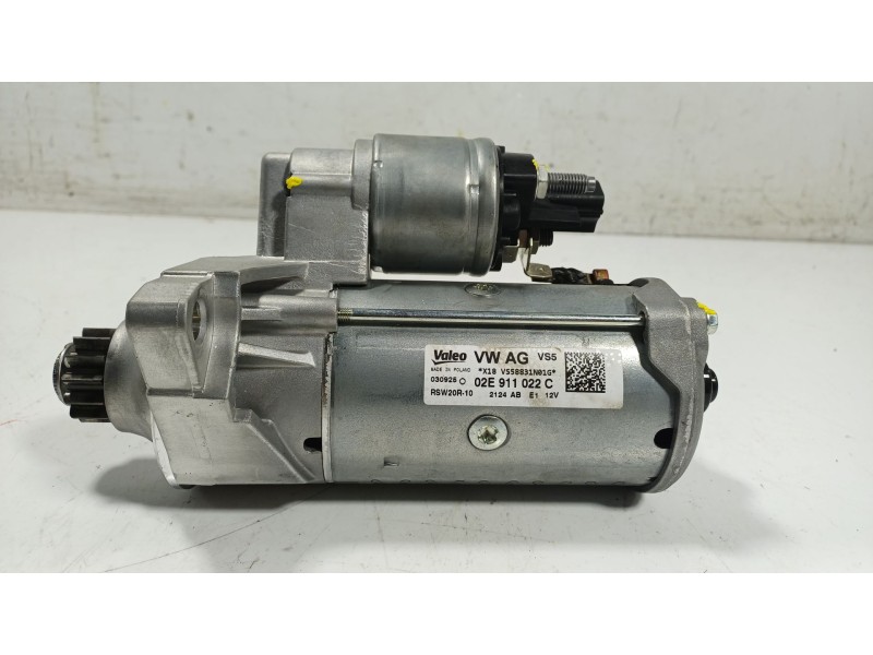 Recambio de motor arranque para volkswagen tiguan 2.0 tdi referencia OEM IAM  02E911022C 