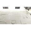 Recambio de moldura para tesla model y ev perfomance a las 4 ruedas referencia OEM IAM  166701400B 