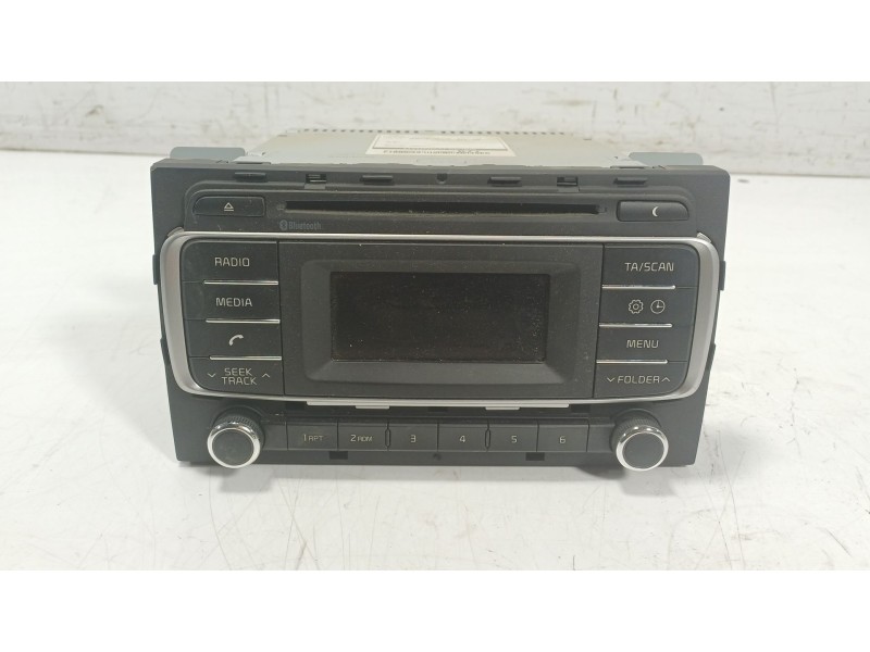 Recambio de sistema audio / radio cd para kia rio iii (ub) 1.2 cvvt referencia OEM IAM  1W96154050 